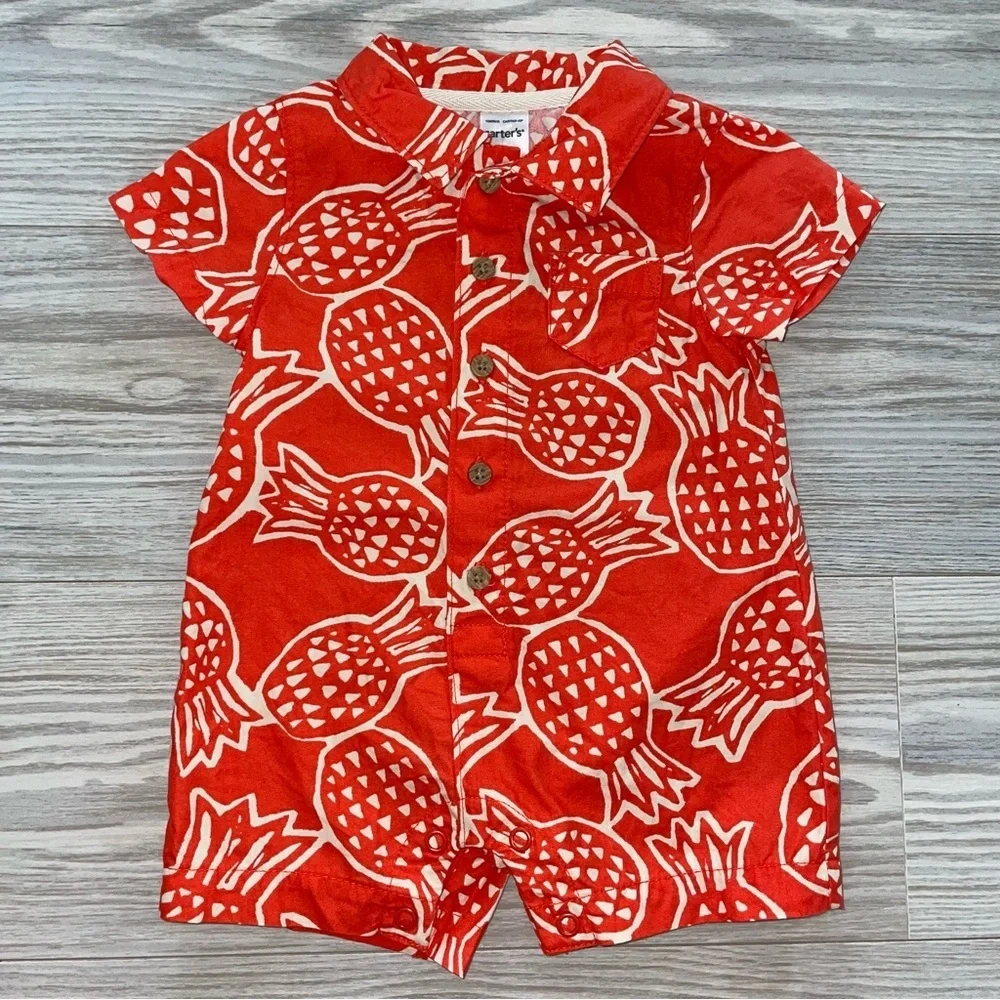 ⭐Carter’s Baby Boy Summer Romper 3M⭐